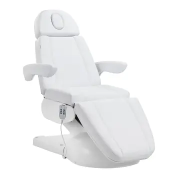 Mega Beauty Shop® Elektrische behandelstoel Wit  (3 motoren)