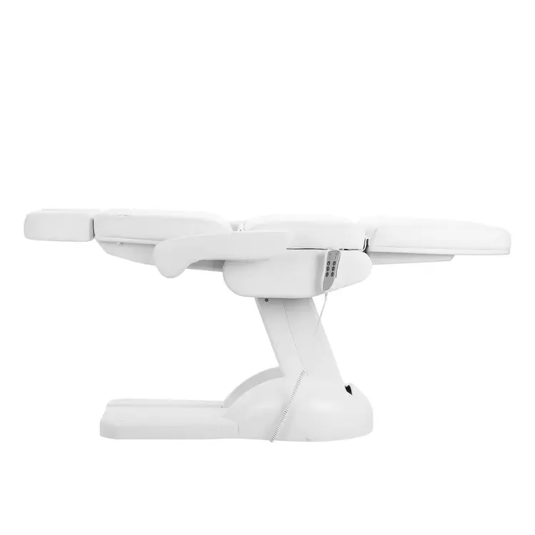 Mega Beauty Shop® Elektrische behandelstoel Wit  (3 motoren)