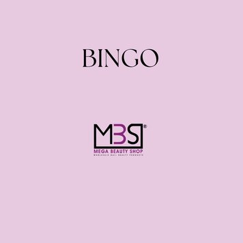 Mega Beauty Shop® BINGO TIME