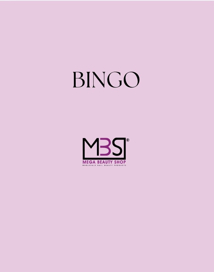 Mega Beauty Shop® BINGO TIME