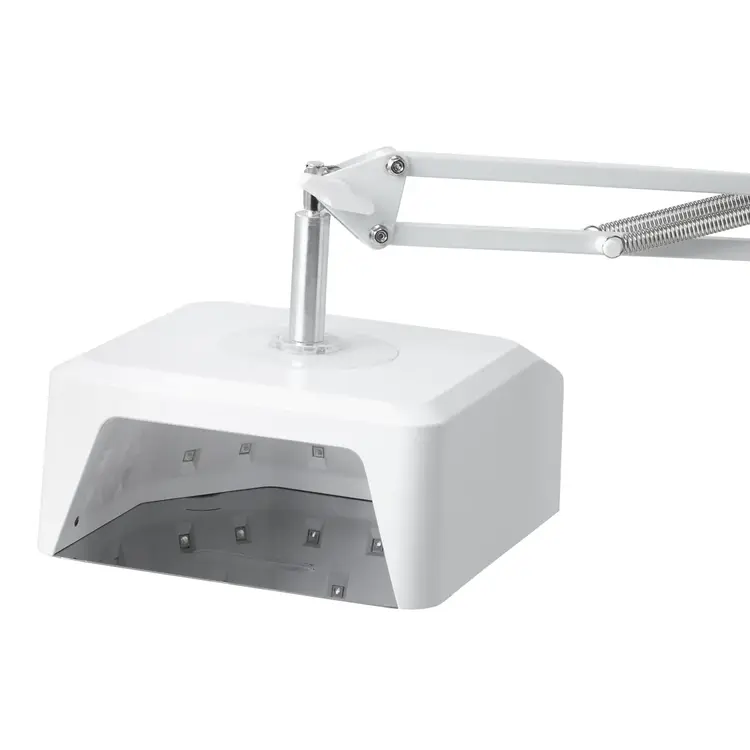 Mega Beauty Shop® UV/LED lamp met metalen voet 48W voor pedicures op standaard
