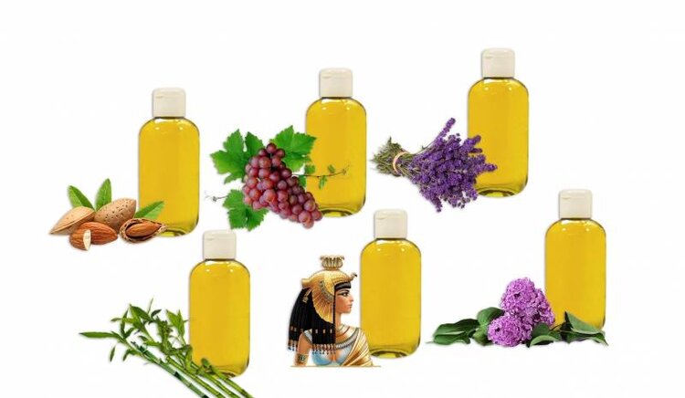 DeOliebaron Cleopatra Massage Olie 1000 ml + pomp