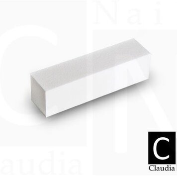 Merkloos Nagel polijst blok  Wit