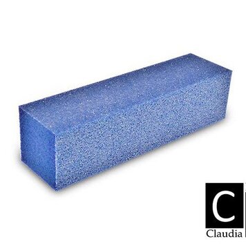 Merkloos Nagel polijst blok Blauw