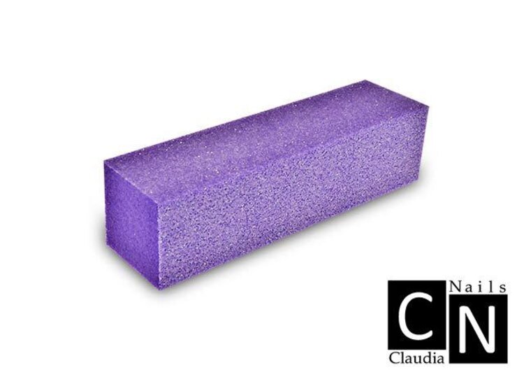 Merkloos Nagel polijst blok Violet