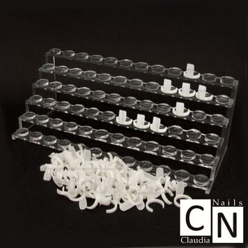 Merkloos Nail Art Pop Sticks Display 72