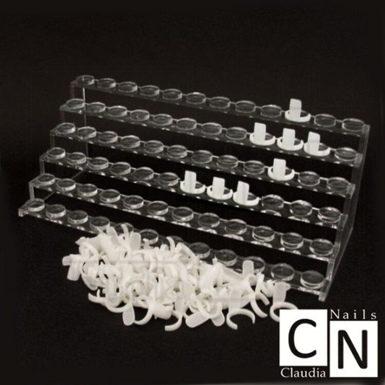 Merkloos Nail Art Pop Sticks Display 72