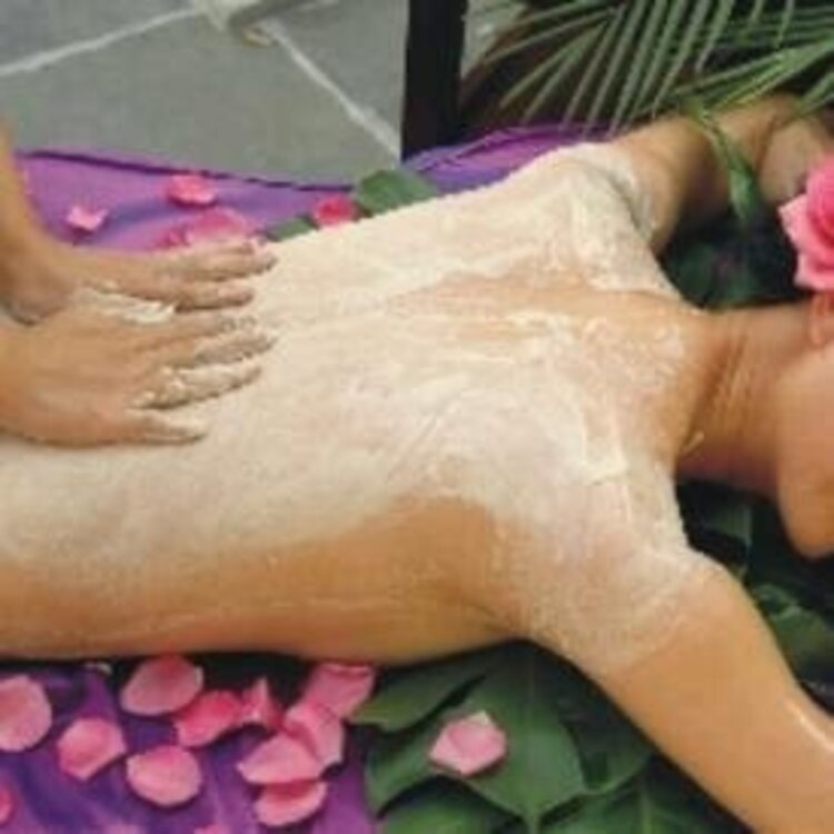 DeOliebaron Olierijke dode zee scrubcreme - Bamboe 350 gram