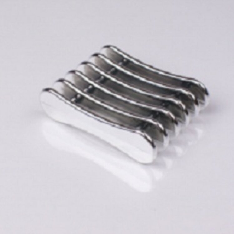 Merkloos Penseel houder zilver