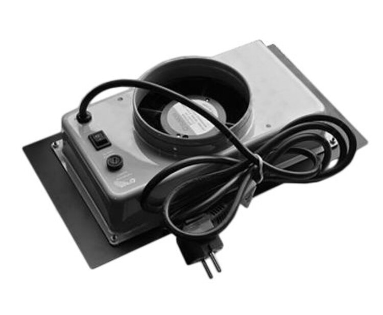 Mega Beauty Shop® Inbouw afzuiger Zilver