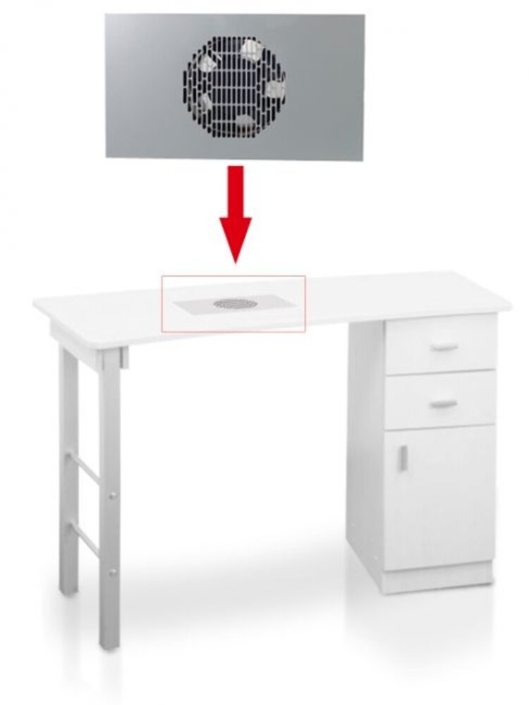 Mega Beauty Shop® Inbouw afzuiger wit - originele