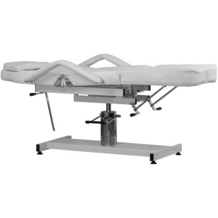 Mega Beauty Shop® Behandelstoel/Pedicurestoel Wit