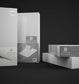 Homecare Hoeslaken Splittopper Katoen White