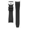 Everest Rolex straps Rubber Strap with Tang Buckle Black DeepSea, EH10BLK