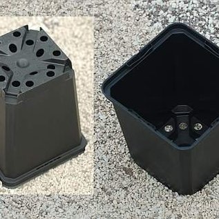 Square container pots 9x9x9.5 cm D