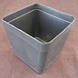 Square container pots 16x16x16 cm