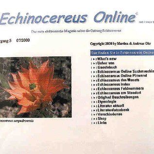 Echinocereus-Internet-Magazin-CD A. u. M. Ohr