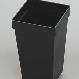 Macetas contenedor cuadrado alto 5x5x8,5 cm