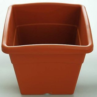 Viereck-Großcontainer Terrae Quadro teracotta 30 cm