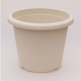 Grand pot Terrae Cilindro 20 cm blanc