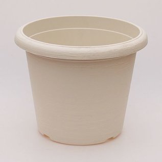 Large pot Terrae Cilindro 45 cm white