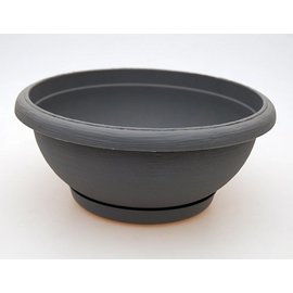 Bowl Terrae with saucer 25 gray