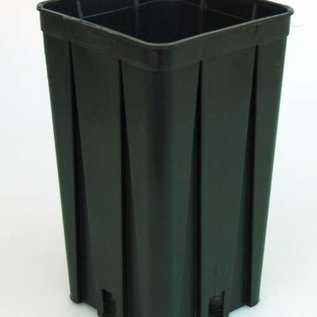 Square container pots high 10x10x17 cm