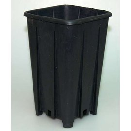 Square container pots high 11x11x20 cm