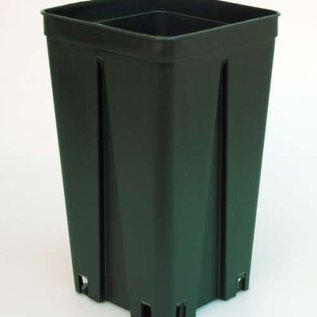 Square container pots high 12x12x20 cm