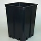 Square container pots high 16x16x23 cm