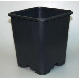 Square container pots high 18x18x23 cm