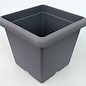 Large square containerpot Terrae Quadro 30 cm gray