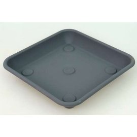 Viereck-Großcontainer-Untersetzer für Terrae Quadro grau 35 cm