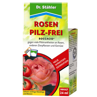 Dr. Stähler Boccacio® Rose Fungus-Free is effective against many fungal diseases on ornamental plants