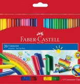Faber Castell Faber Castell connectorstiften in etui 20 stuks