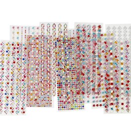 Strass-stenen zelfklevend