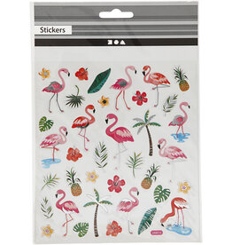 Stickers flamingo