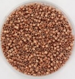 Miyuki delica 11/0 plated copper DB40