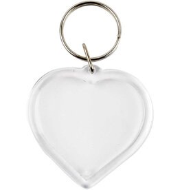 Sleutelhanger Hart Acryl