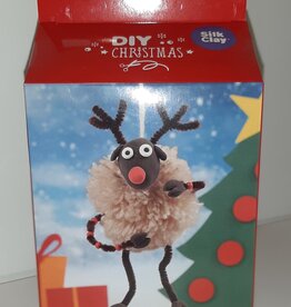 DIY Silk Clay Kerst Funny Friends Rendier