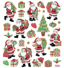 Stickervel Kerstfiguren
