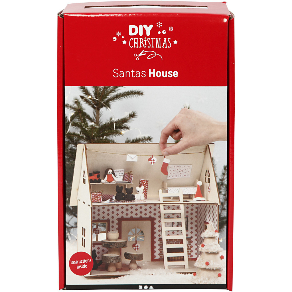 DIY Huis van de Kerstman