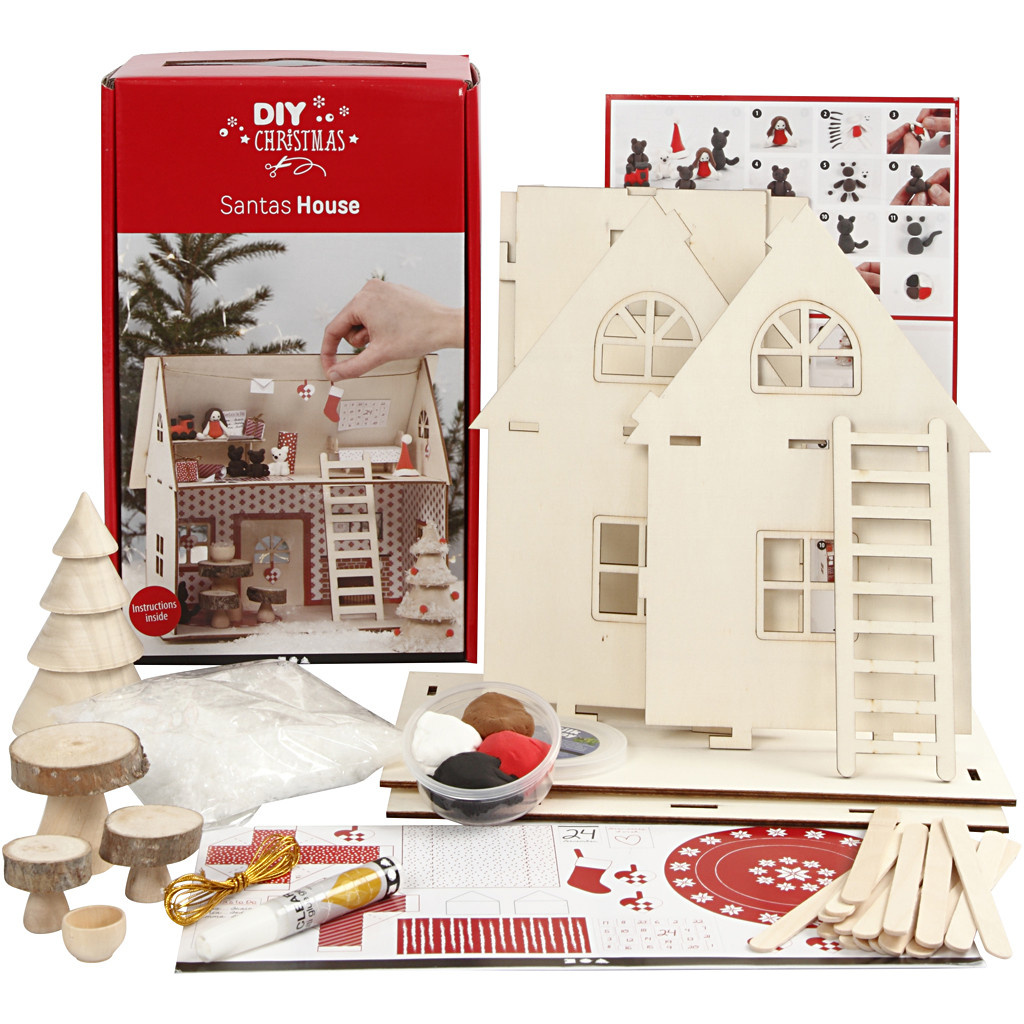 DIY Huis van de Kerstman