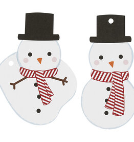 Cadeaulabels Sneeuwman