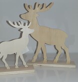 Decoratieset houten rendieren