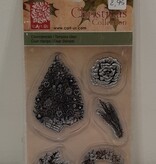 Clear Stempel Kerst planten set