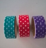 Washi tape bolletjes motief