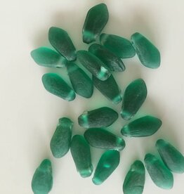 Glaskraal traan groen mat