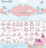 Blok decoupage papier Cupcake