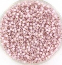 Miyuki delica 11/0 silverlined opal pale rose DB1457
